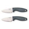 2-delige set kindermessen - Perry cutting knife whale blue  (Geboortelijst Lucie D.K.)